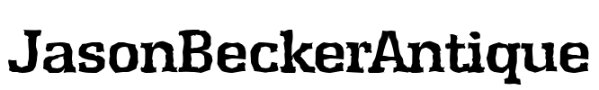 JasonBeckerAntique