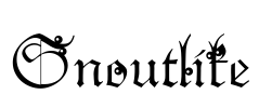 Snoutlike Font Image