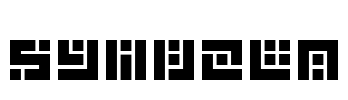 Symvola Font Image