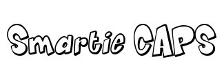 Smartie CAPS Font Image