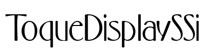 ToqueDisplaySSi