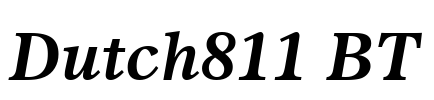 Dutch811 BT