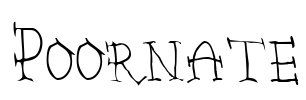 Poornate Font Image