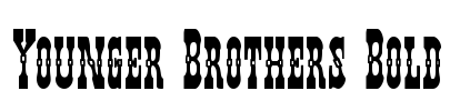 Younger Brothers Bold