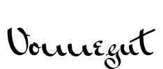 Vonnegut Font Image