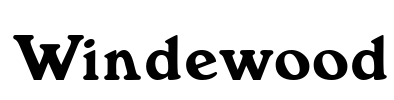Windewood Font Image