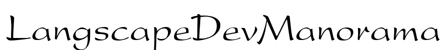 LangscapeDevManorama Font Image