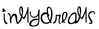 InMyDreams Font Image