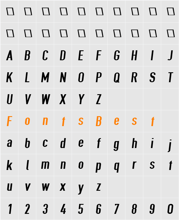 Give A Hoot Character Map