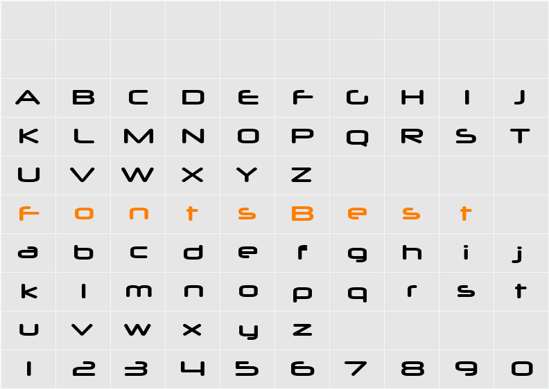Neuropol X Xp Character Map