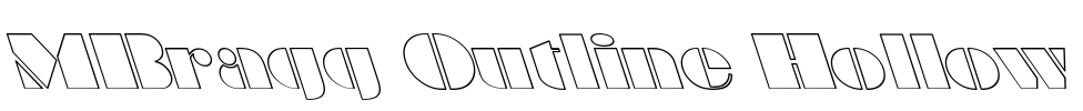 MBragg Outline Hollow