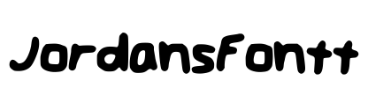 JordansFontt