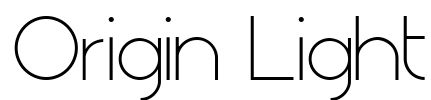 Origin Light Font Image