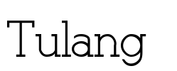 Tulang   Font Image