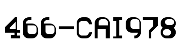 466-CAI978