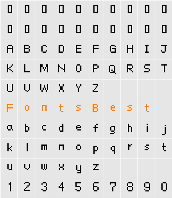mywizz_ttobak Character Map