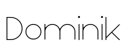 Dominik Font Image