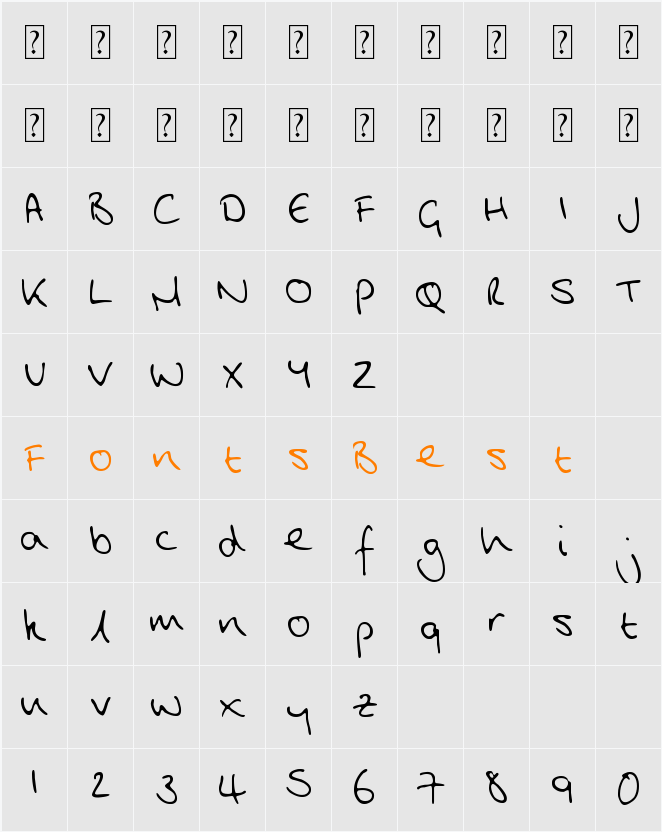 MTF Jude Character Map