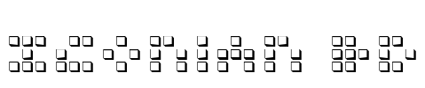Iconian 3D Font Image