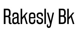Rakesly Bk Font Image