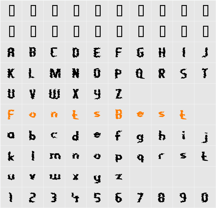 Nightporter Character Map