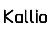 Kallio Font Image