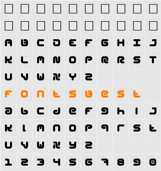 Styl Character Map