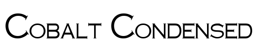 Cobalt Condensed