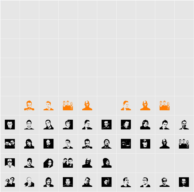 Djs symbols Character Map
