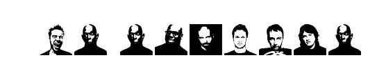 Djs symbols Font Image