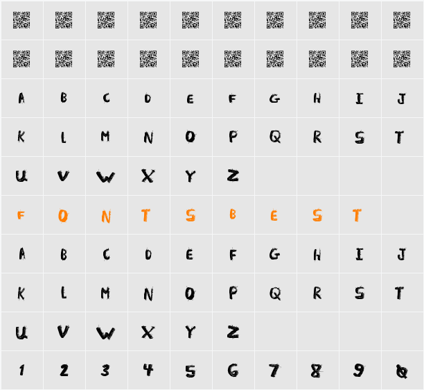 LightFuze Character Map