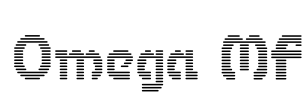 Omega MF Font Image