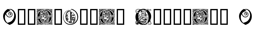 Ornamental Initials O Font Image