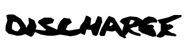 Discharge Font Image