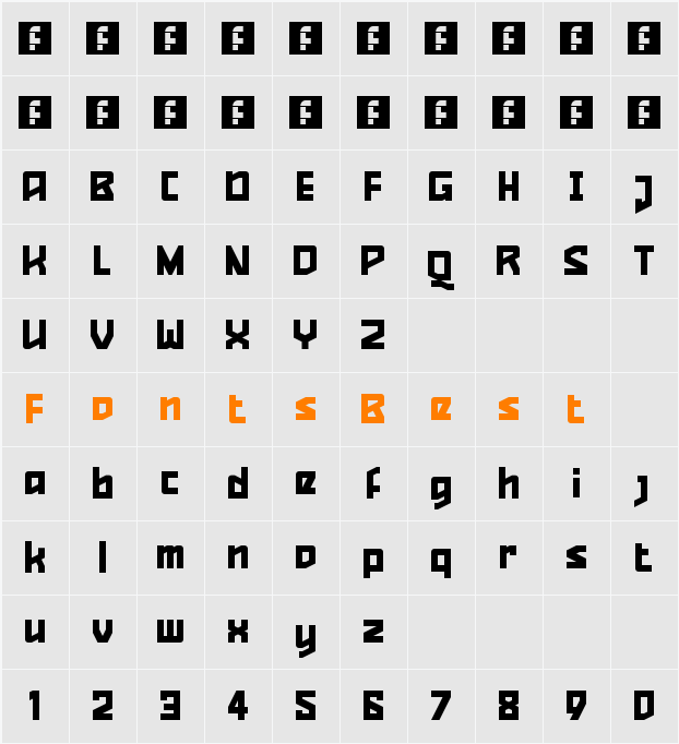Quizzical Pitch Character Map