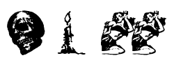 Horror Dingbats Eerie Edition