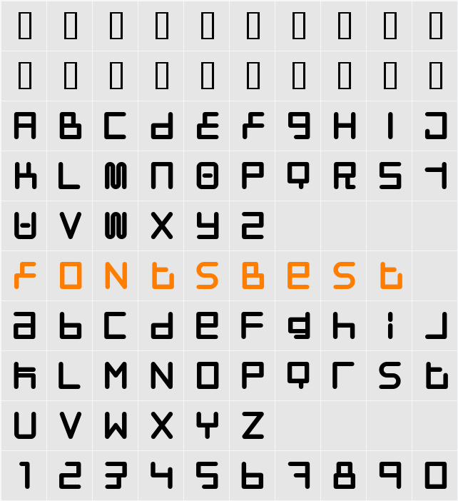Neostyle Character Map