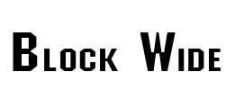 Block Wide