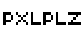 PXLPLZ Font Image