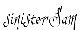 sinisterSam Font Image