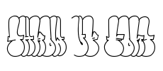 Throw-up Font