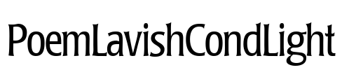 PoemLavishCondLight