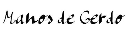 Manos de Cerdo