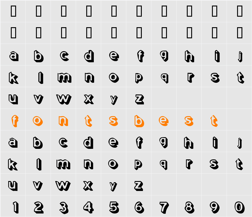 Coming Soon! Character Map