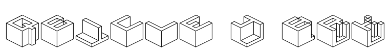 Qbicle 4 BRK Font Image