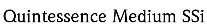 Quintessence Medium SSi