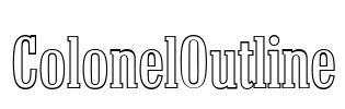 ColonelOutline