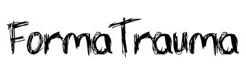FormaTrauma Font Image