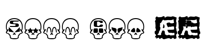 Skull Capz (BRK) Font Image