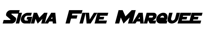 Sigma Five Marquee